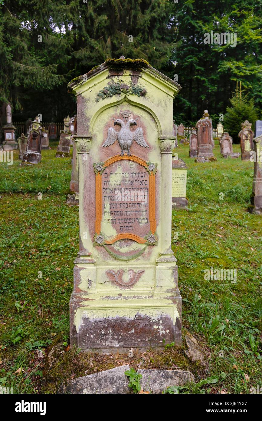 Matzevah Buttenhausen Jewish cemetery, gravestones, mazewa, matzevah, matzewa ...