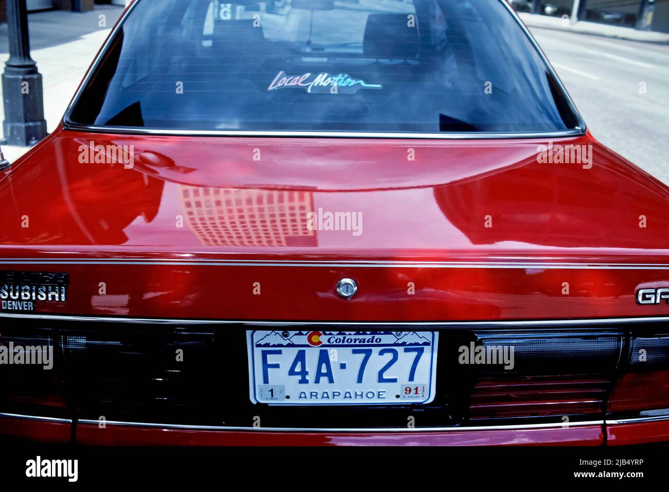 Car licence plate USA, License Plate Colorada, USA Stock Photo Alamy