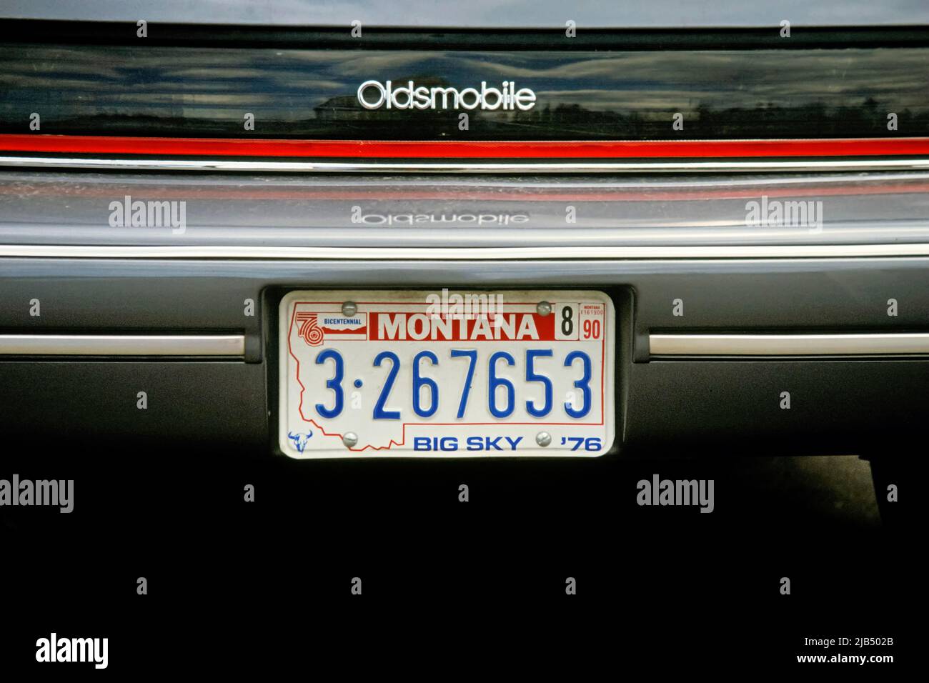 Car licence plate USA, License Plate Montana, USA Stock Photo Alamy