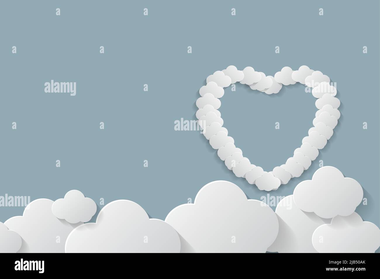 cloud set background.llustration vector Stock Vector Image & Art - Alamy