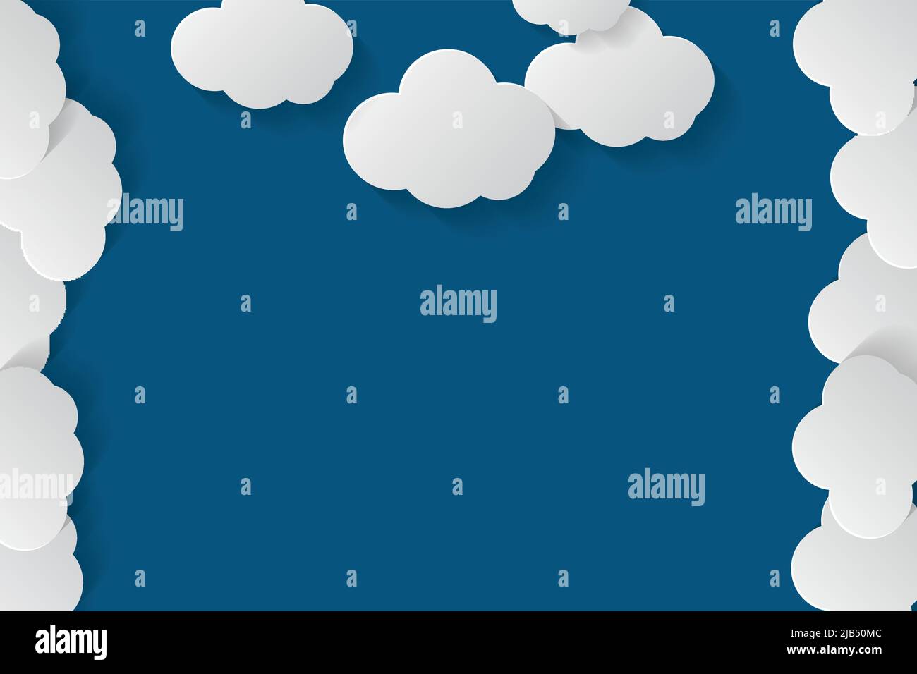 cloud set background.Cloud flat.llustration vector Stock Vector Image ...
