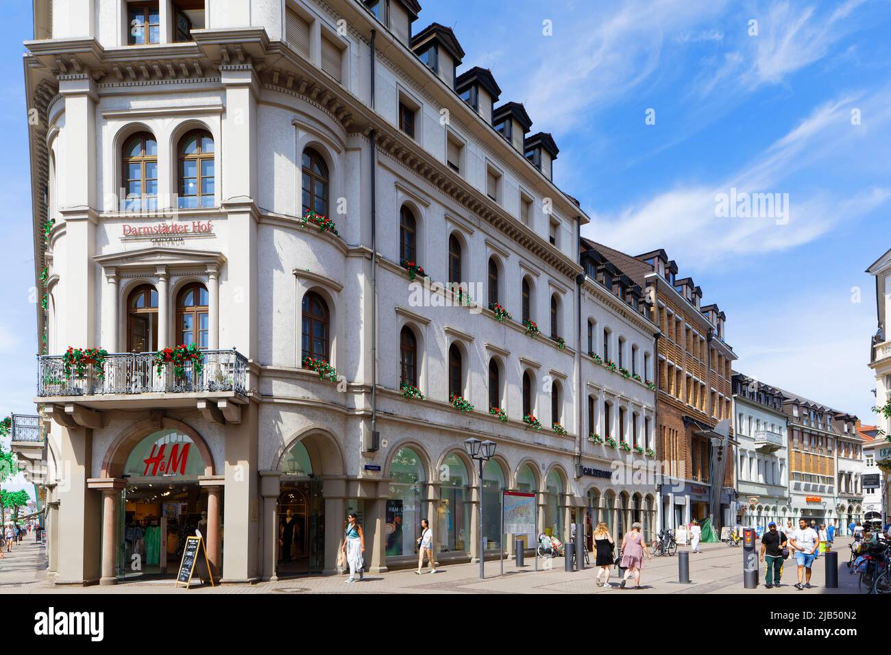 Pedestrian street heidelberg hi-res stock photography and images - Alamy