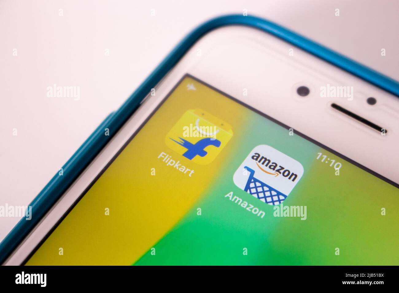 Flipkart, a company based in Bangalore, Karnataka, India, with Amazon