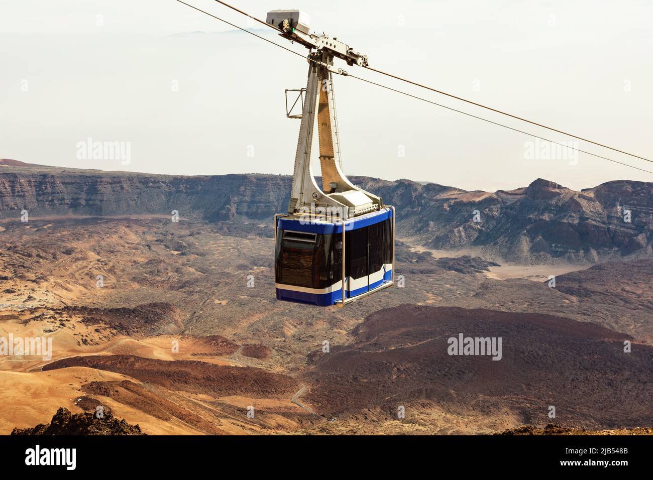 Volcano Cable The cable car to the highest mountain in Spain is the volcano Teide ...