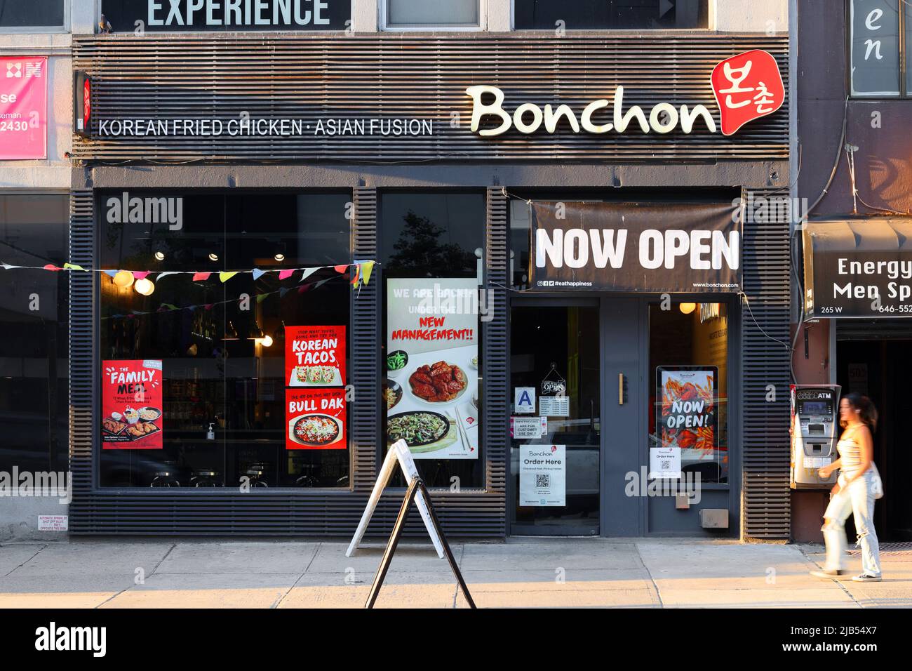 Bonchon, 267 W 23rd St, New York, NYC storefront photo of a Korean