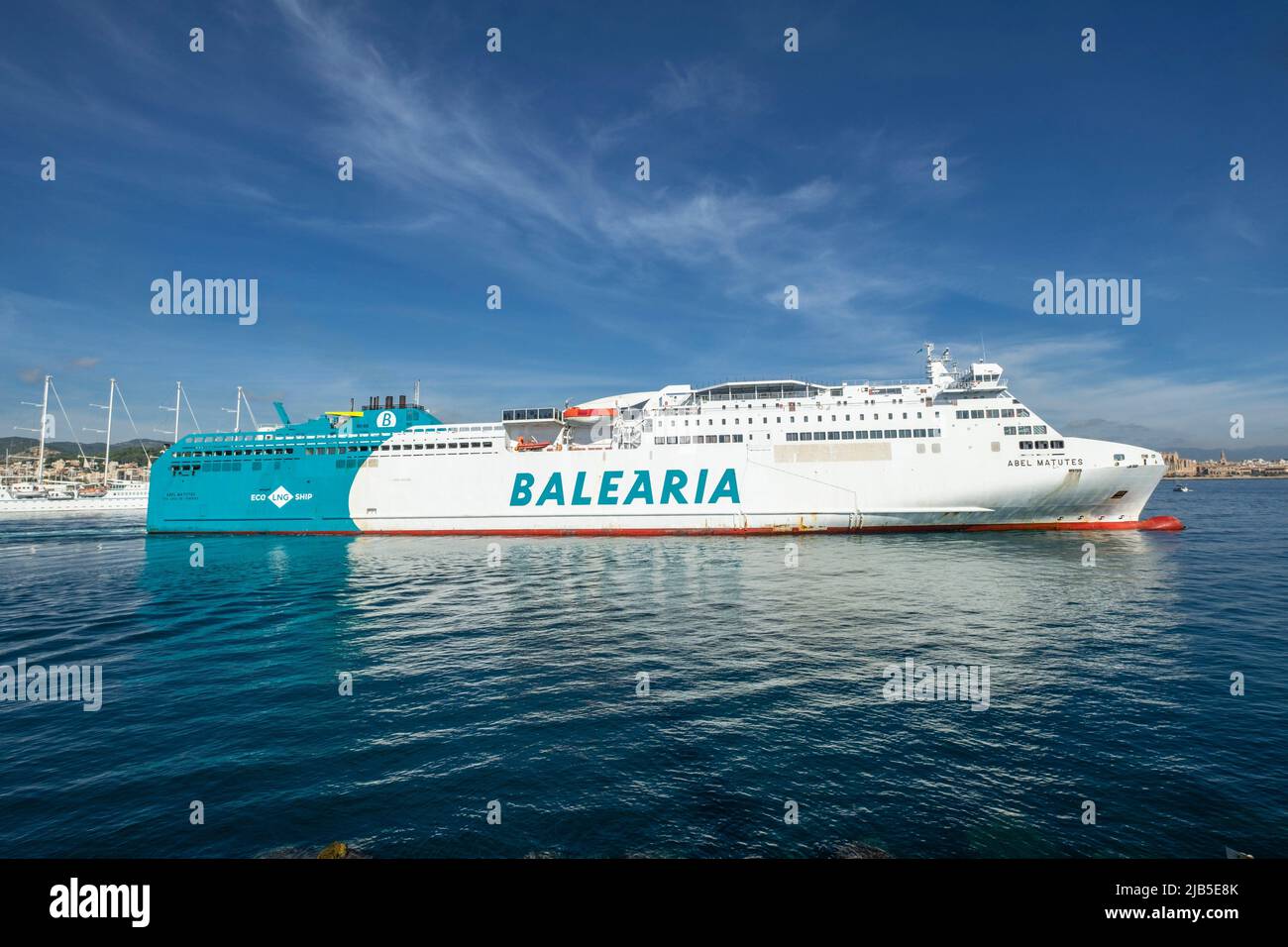 ferry de Balearia, Mallorca, balearic islands, Spain Stock Photo - Alamy