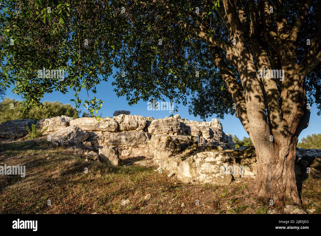 Son Fornés, archaeological site of prehistoric era, Montuiri, Mallorca