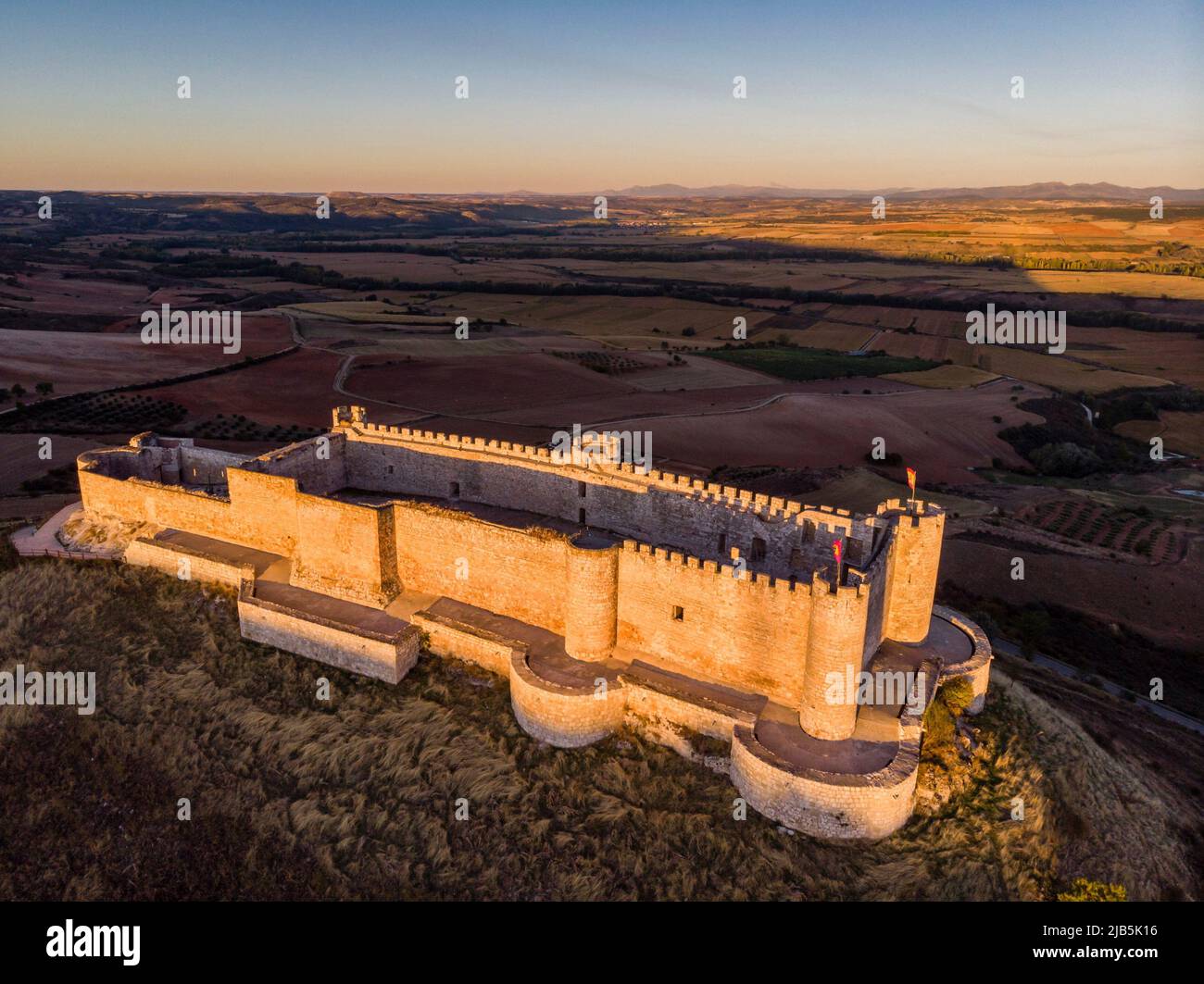 Castillo del Cid, Jadraque, Guadalajara province, Spain Stock Photo Alamy
