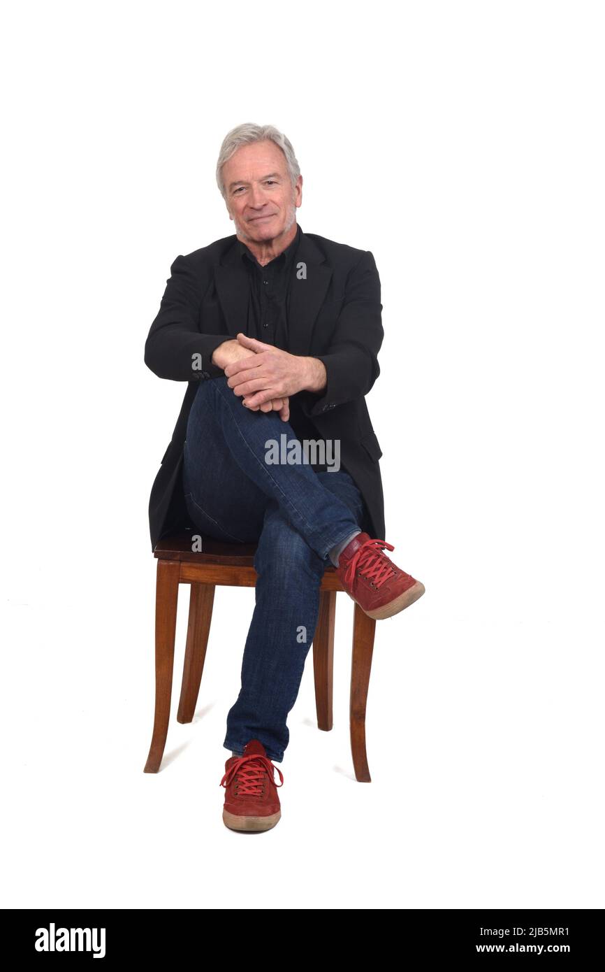 Old man chair legs Cut Out Stock Images & Pictures - Alamy