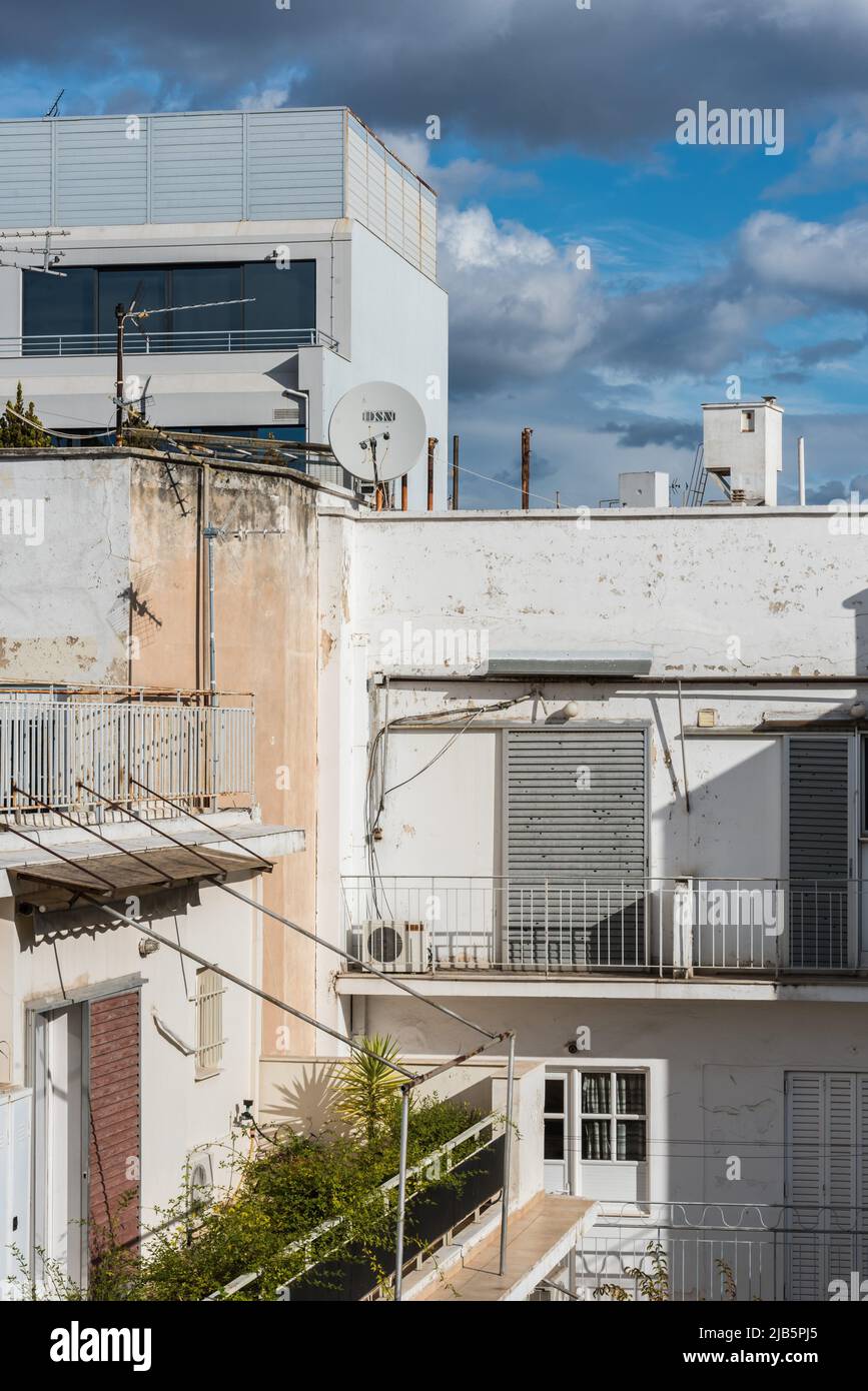 Athens, Attica Greece 12 26 2019 Nova and cosmote satellite