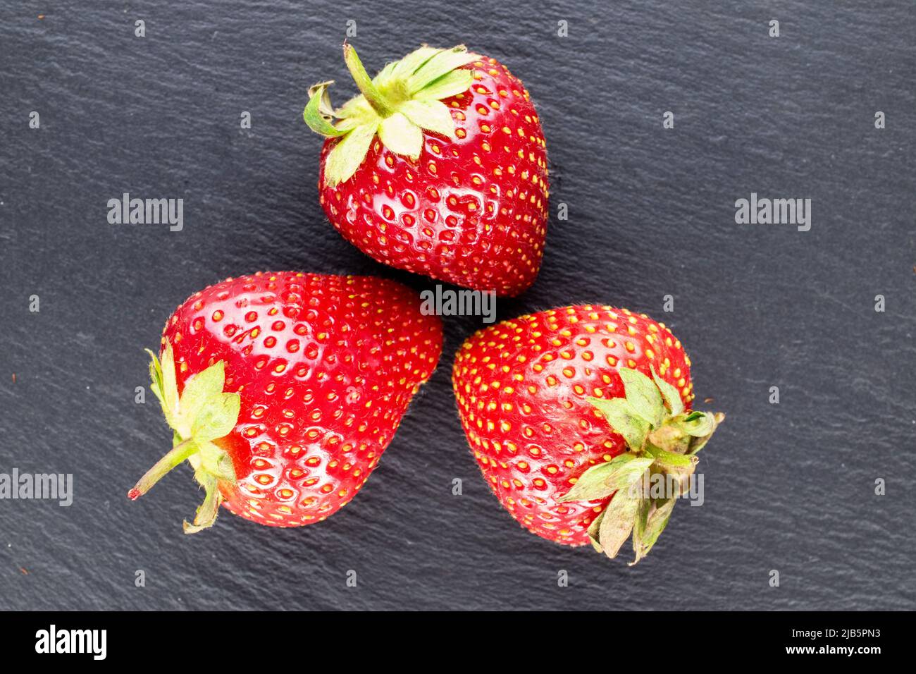 Three fruit fruits strawberry hi-res stock photography and images - Alamy