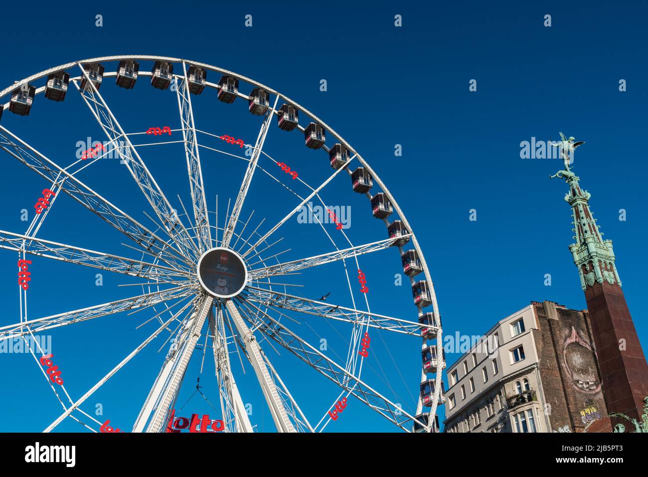 russels Old Town, Brussels Capital Region Belgium 12 06 2019 The
