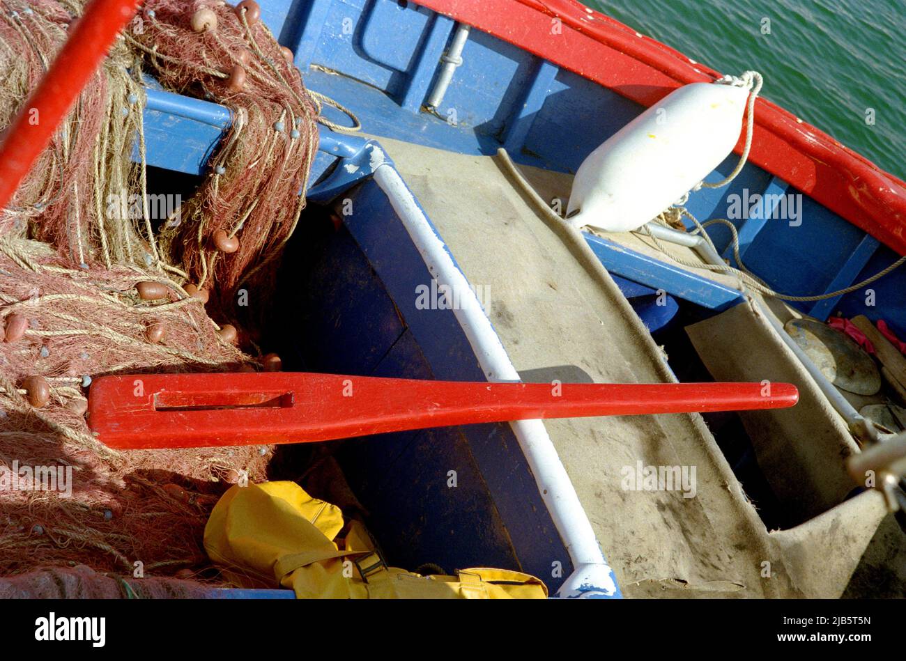 Typical colorful fishing boats hi-res stock photography and images - Alamy