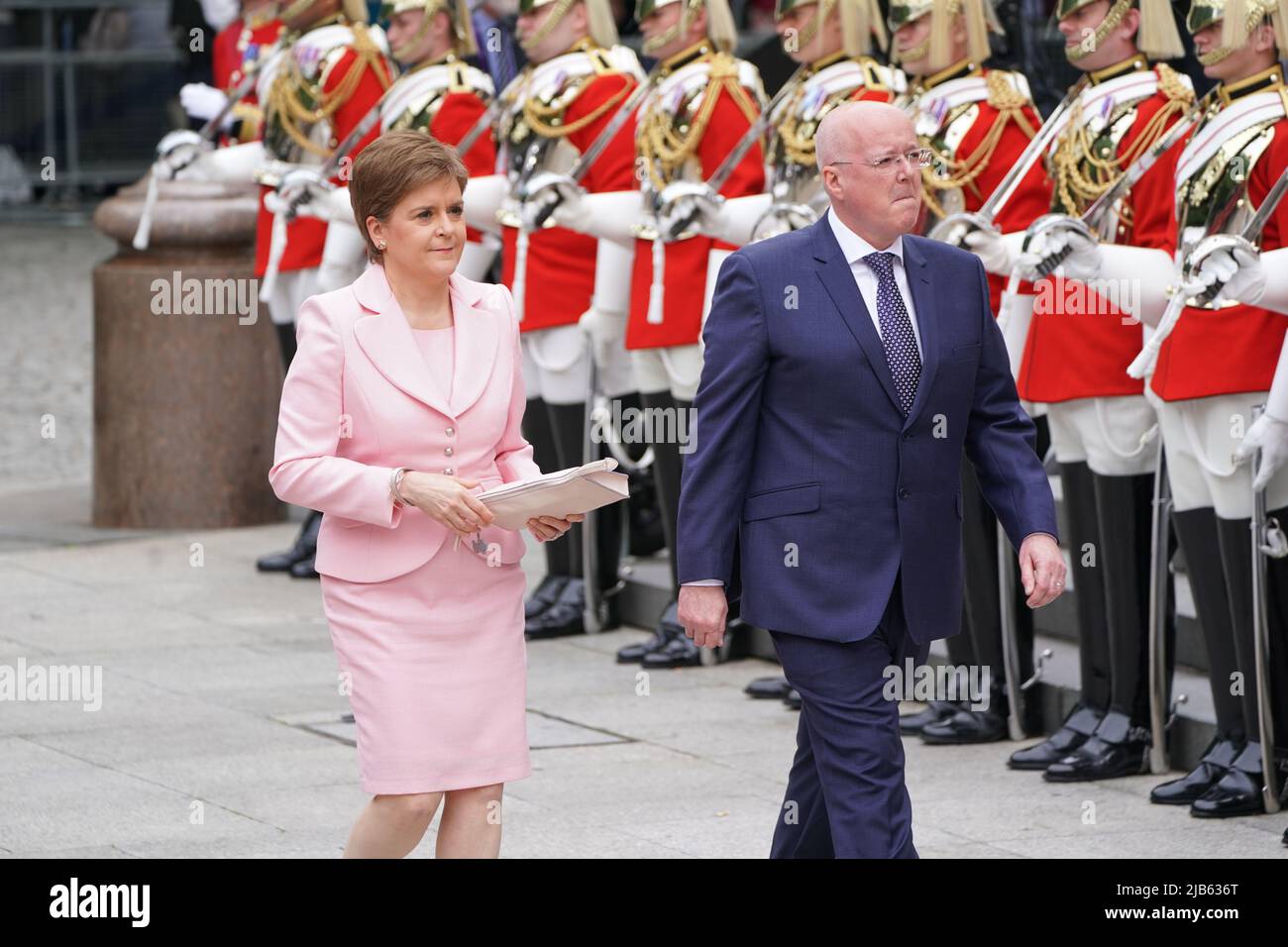 Scottish First Minister Nicola Sturgeon And Her Husband Peter Murrell scottish-first-minister-nicola-sturgeon-and-her-husband-peter-murrell