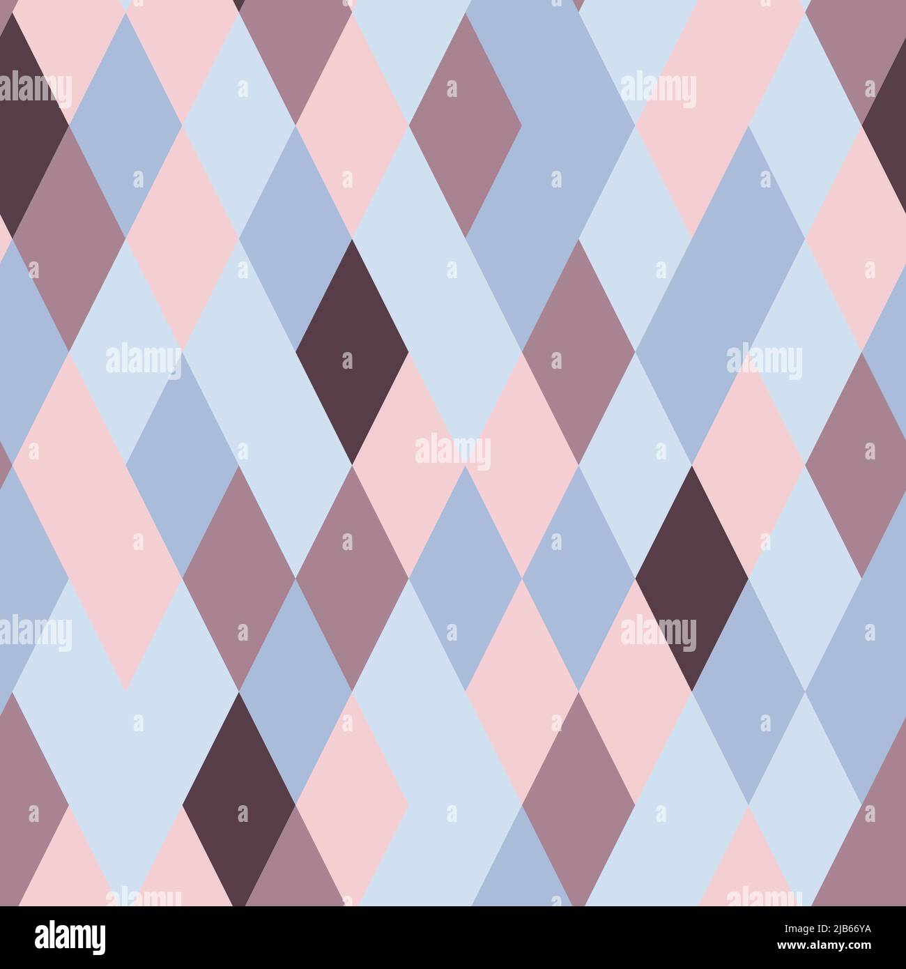 Simple seamless patterns with geometric rombs in pastel colors. Rhombus ...