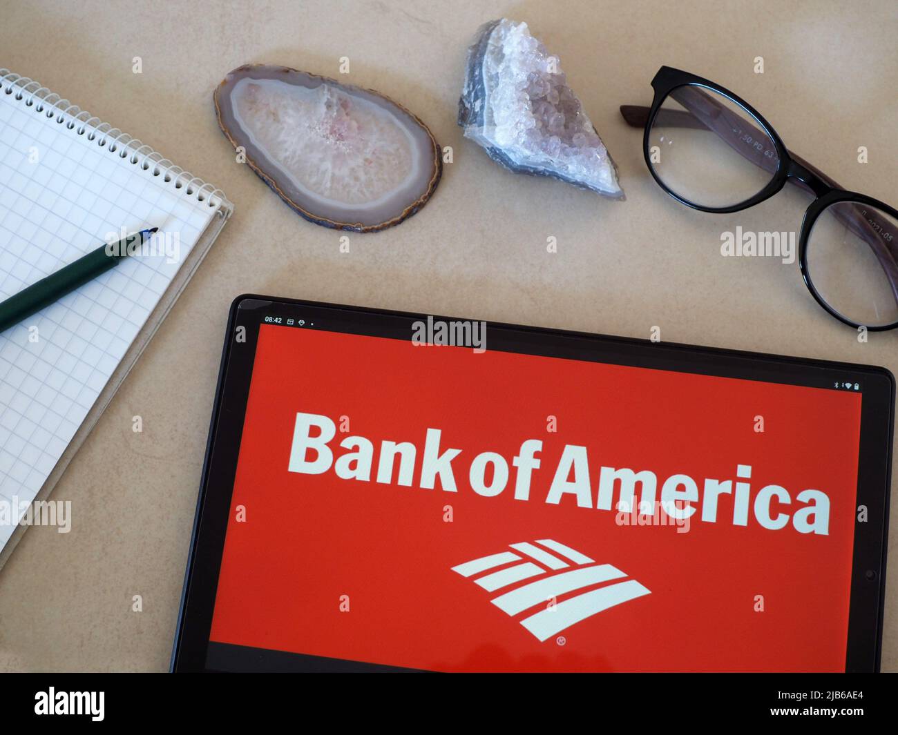 Bank america logo seen on hi-res stock photography and images - Alamy
