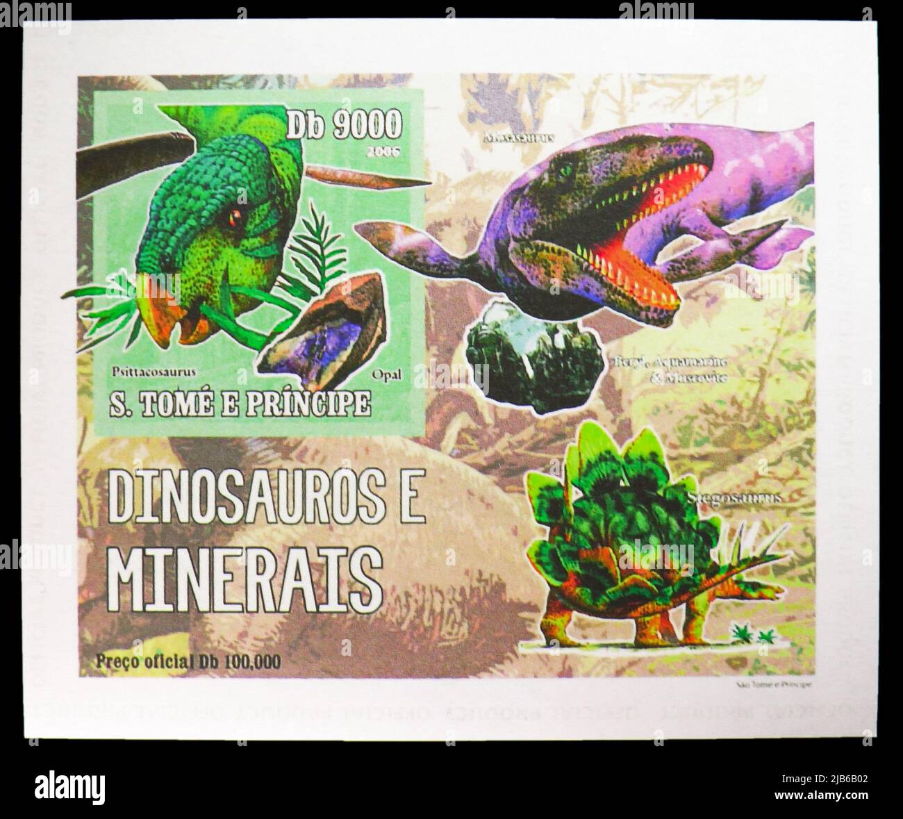 MOSCOW, RUSSIA - MAY 20, 2022: Postage stamp printed in Sao Tome and