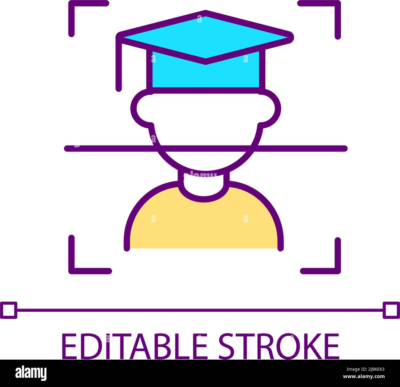 Student recognition Cut Out Stock Images