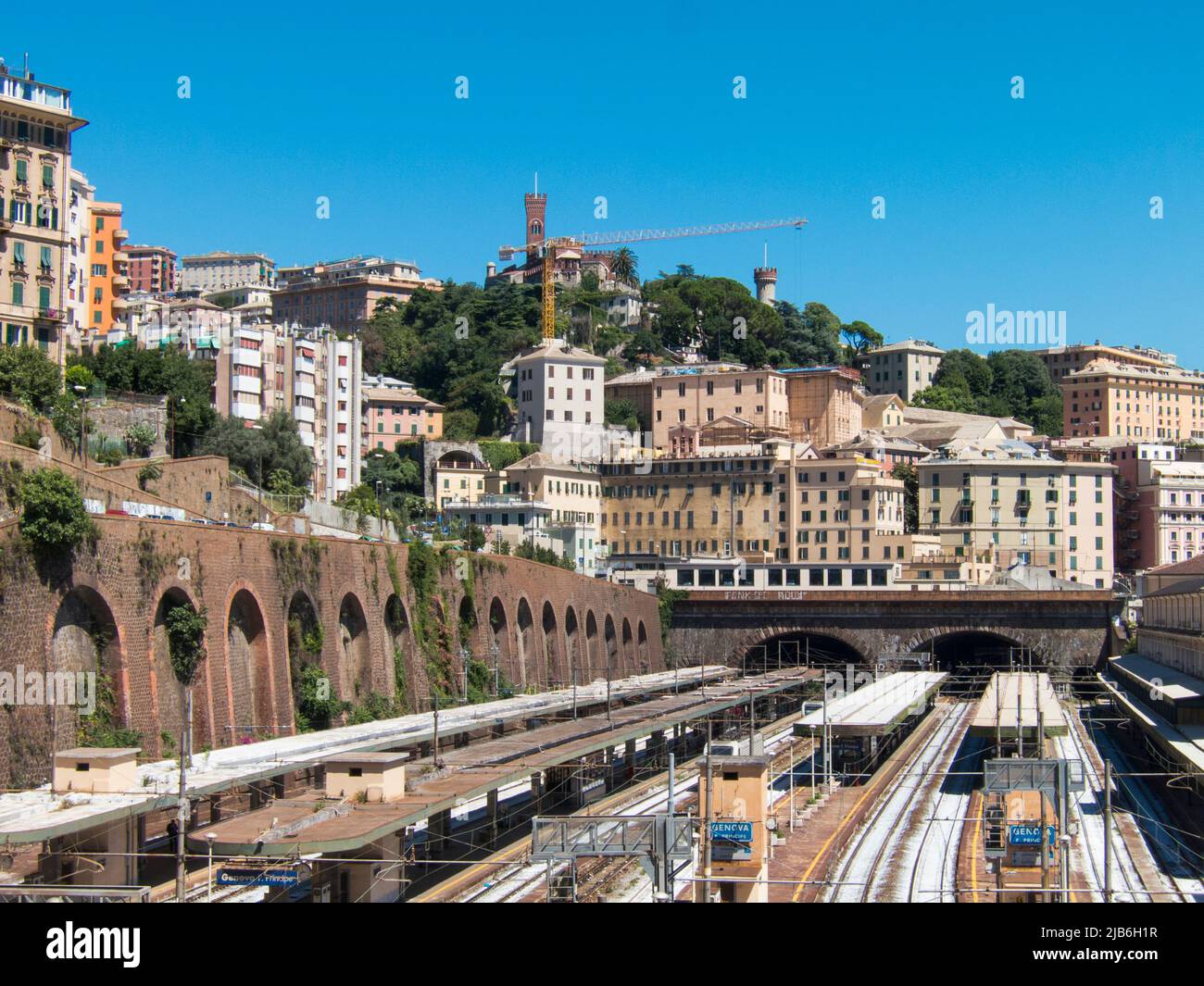 Genova Liguria Italia Stock Photo