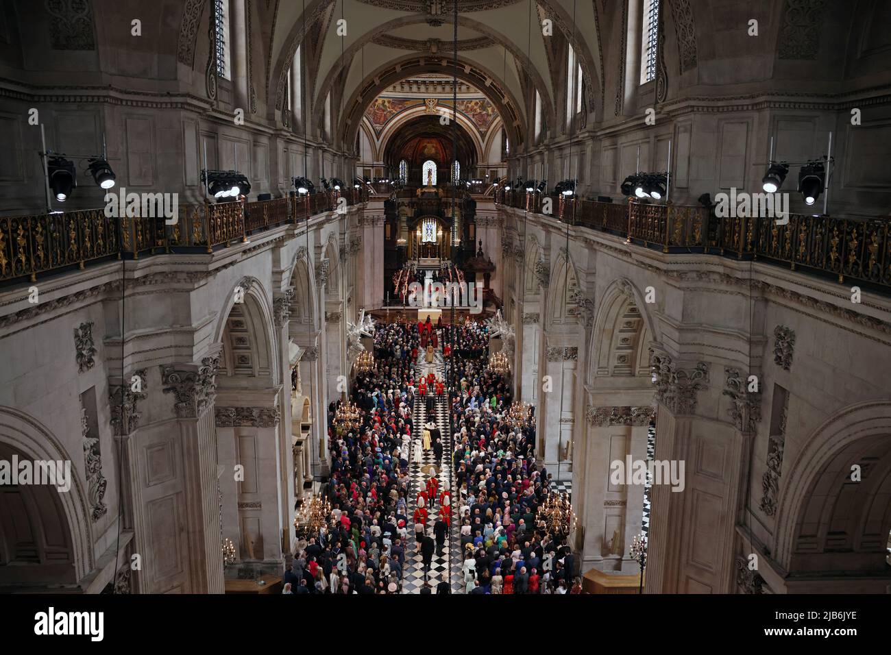 A general view of the National Service of Thanksgiving at St Paul's(02)