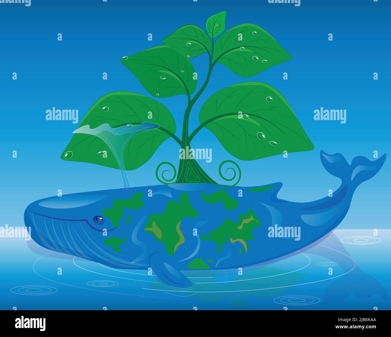 Lets save planet earth ecology Stock Vector Images - Alamy