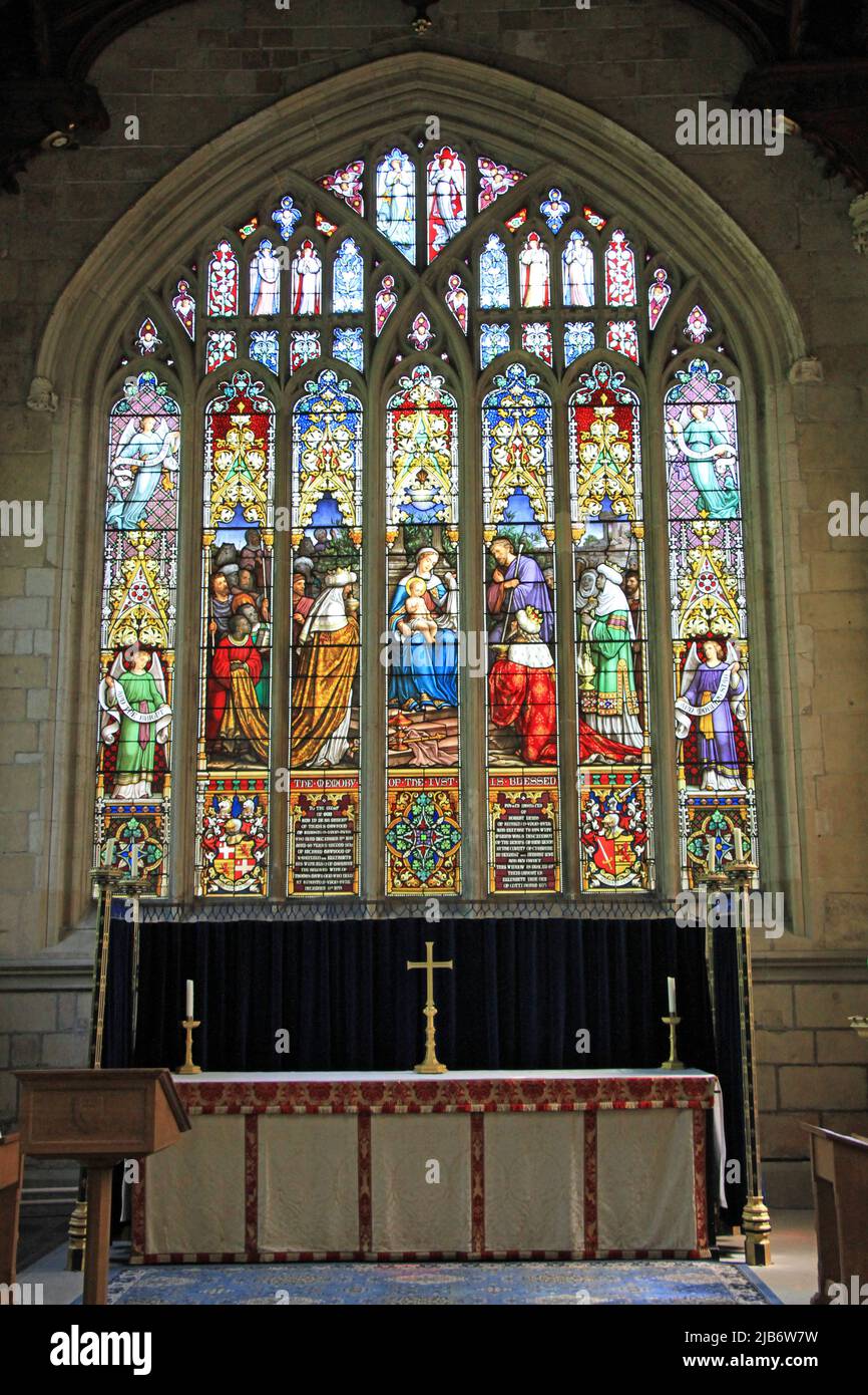 St. Mary's Church, Hallgate, Cottingham, East Yorkshire, UK Stock Photo