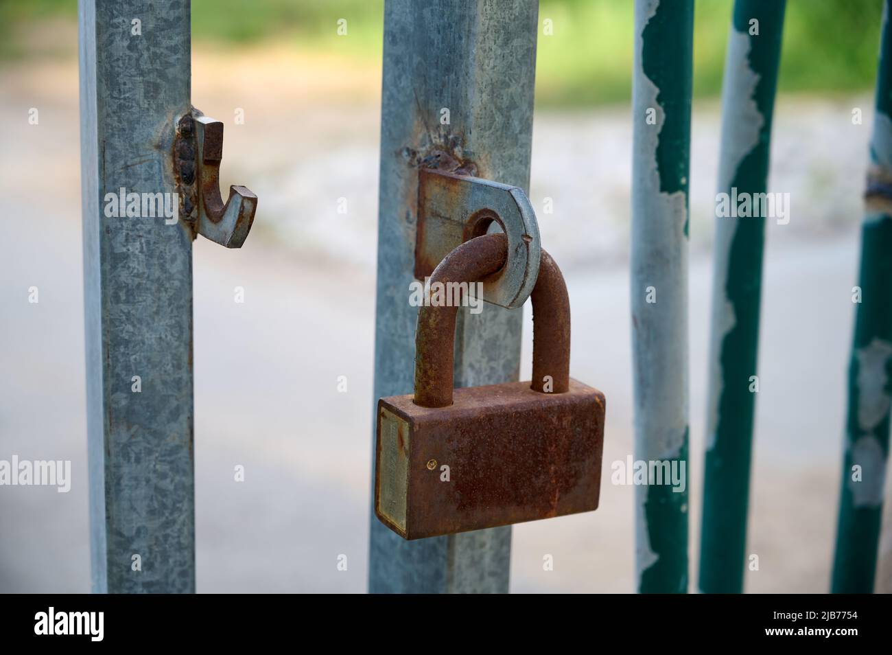 One of the access gates detail hi-res stock photography and images - Alamy