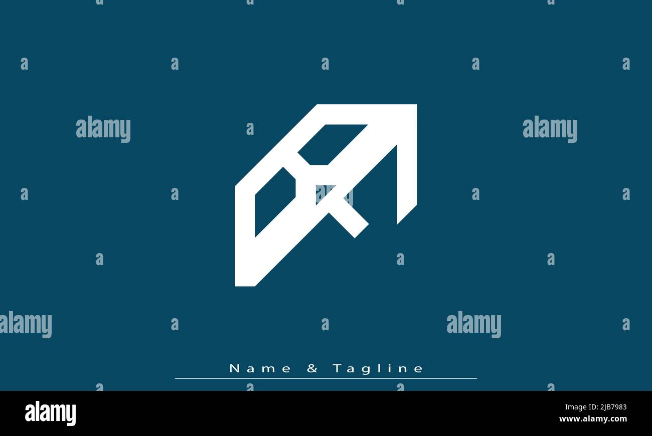 Alphabet letters Initials Monogram logo BF, FB Stock Vector