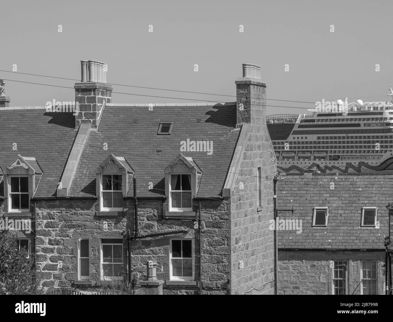 Lerwick and the shetland islands in scotland Stock Photo Alamy