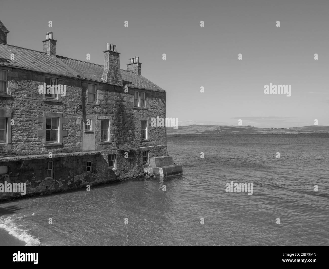 Lerwick and the shetland islands in scotland Stock Photo Alamy