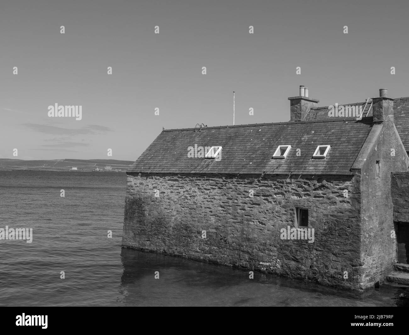 Lerwick and the shetland islands in scotland Stock Photo Alamy