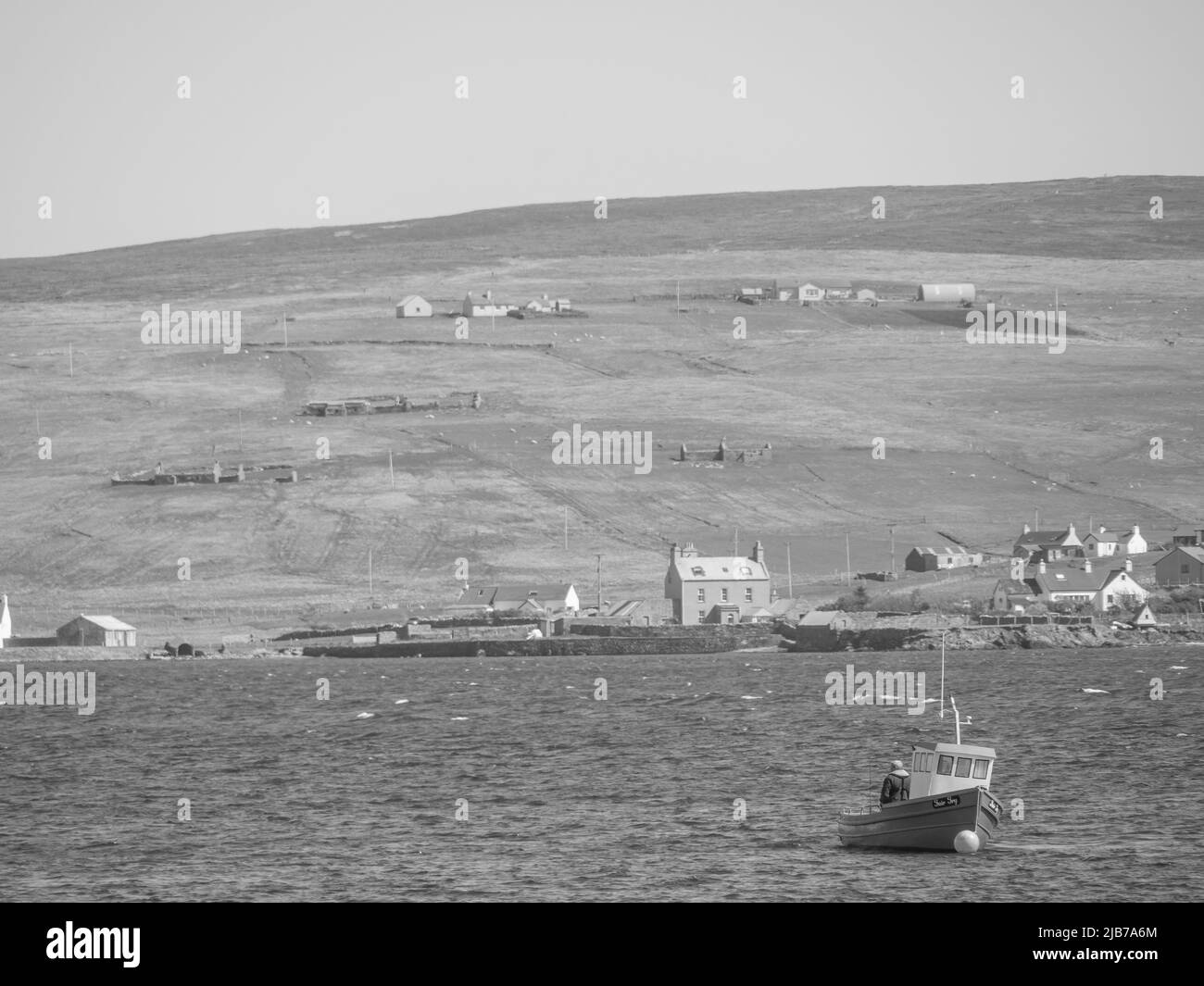 Lerwick and the shetland islands in scotland Stock Photo Alamy