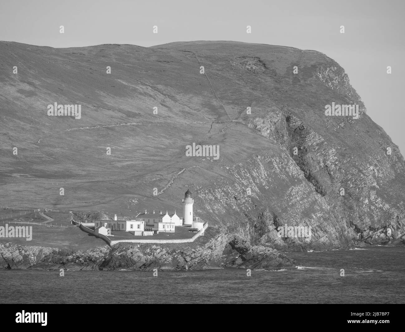 Lerwick and the shetland islands in scotland Stock Photo Alamy