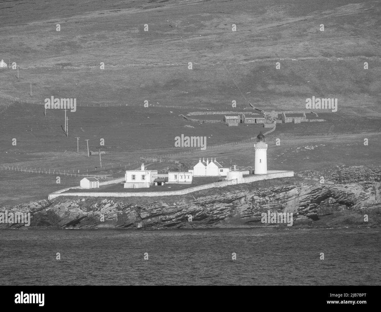 Lerwick and the shetland islands in scotland Stock Photo Alamy