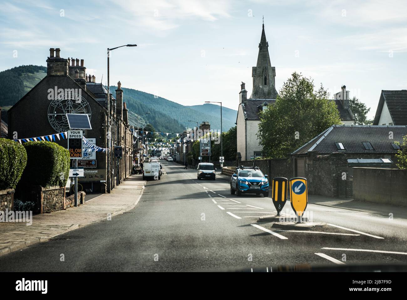 Innerleithen, Scotland, United Kingdom Stock Photo Alamy