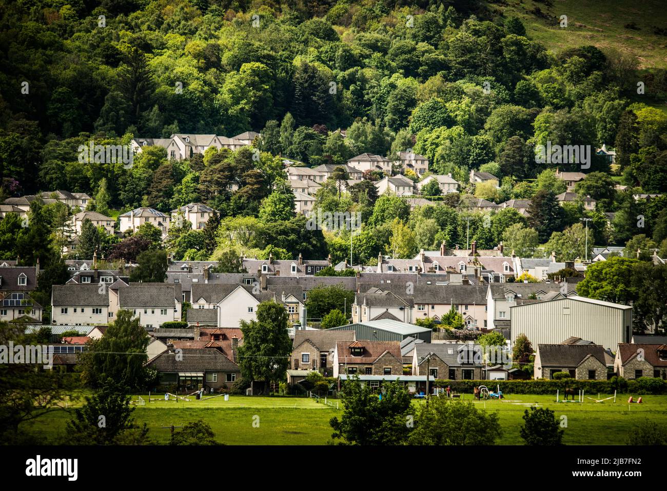 Innerleithen, Scotland, United Kingdom Stock Photo Alamy