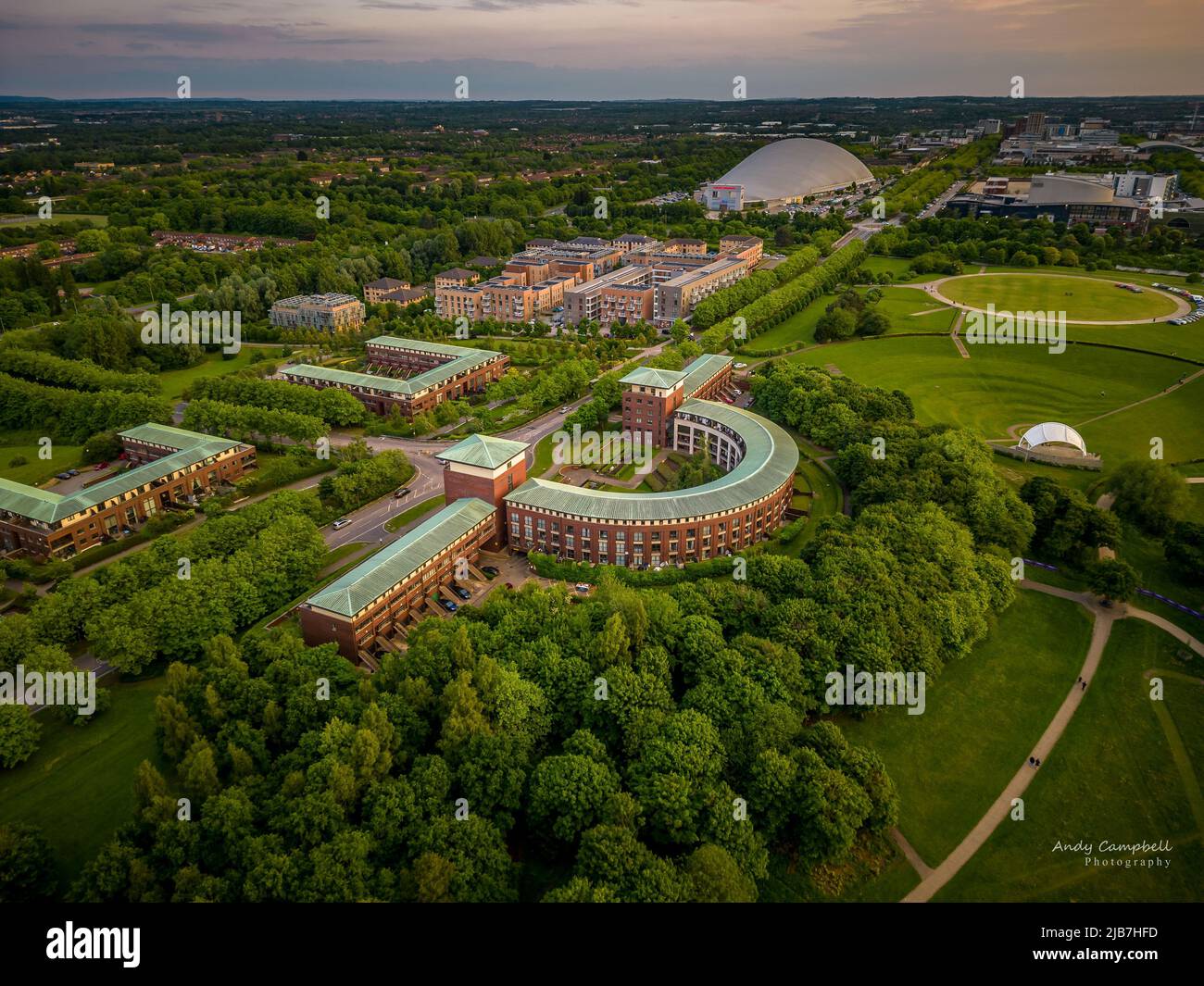 Campbell Park, Milton Keynes Stock Photo Alamy