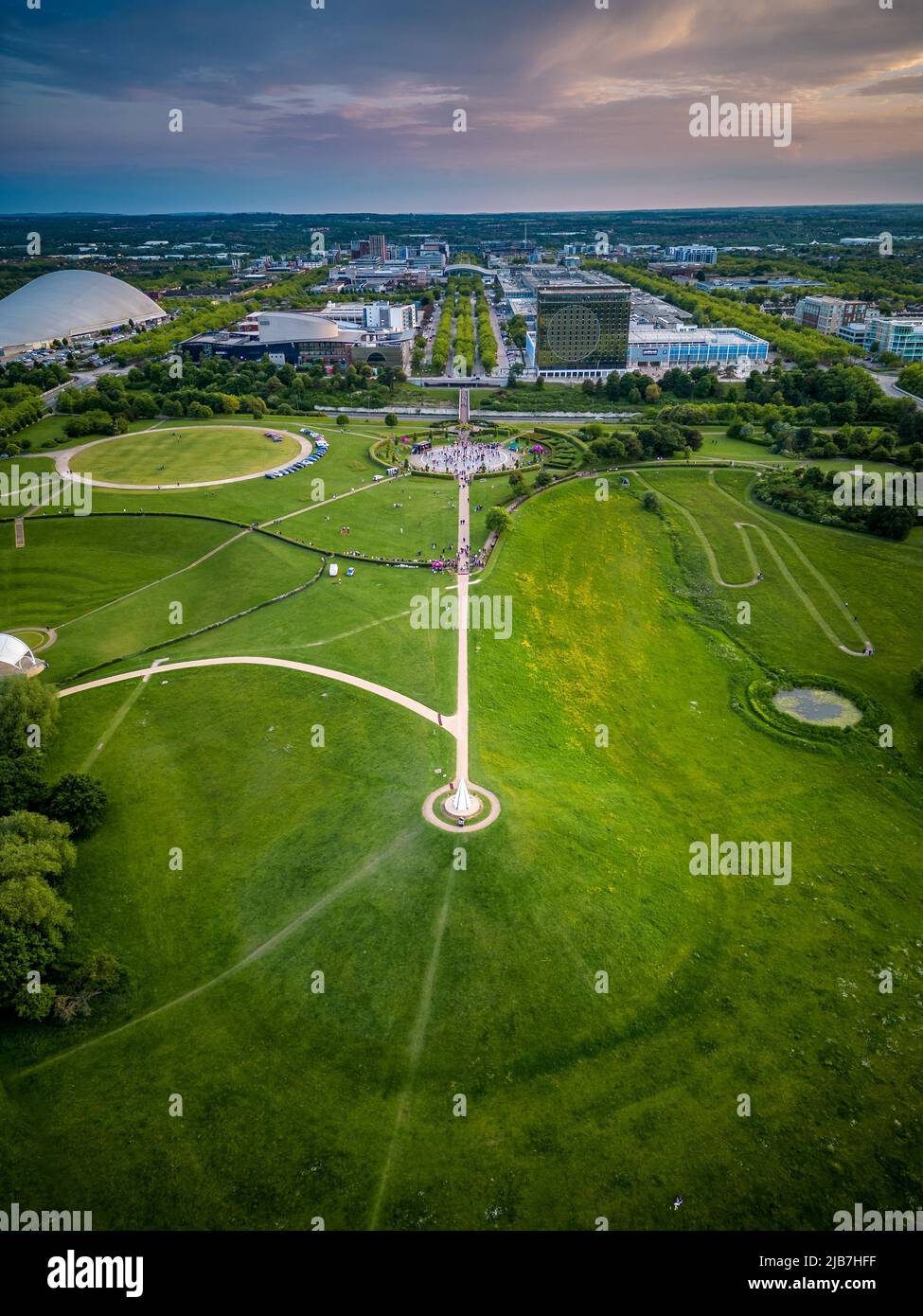 Campbell Park, Milton Keynes Stock Photo Alamy