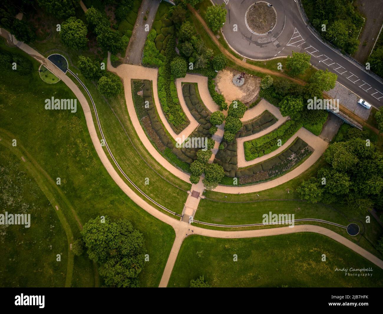 Campbell Park, Milton Keynes Stock Photo Alamy
