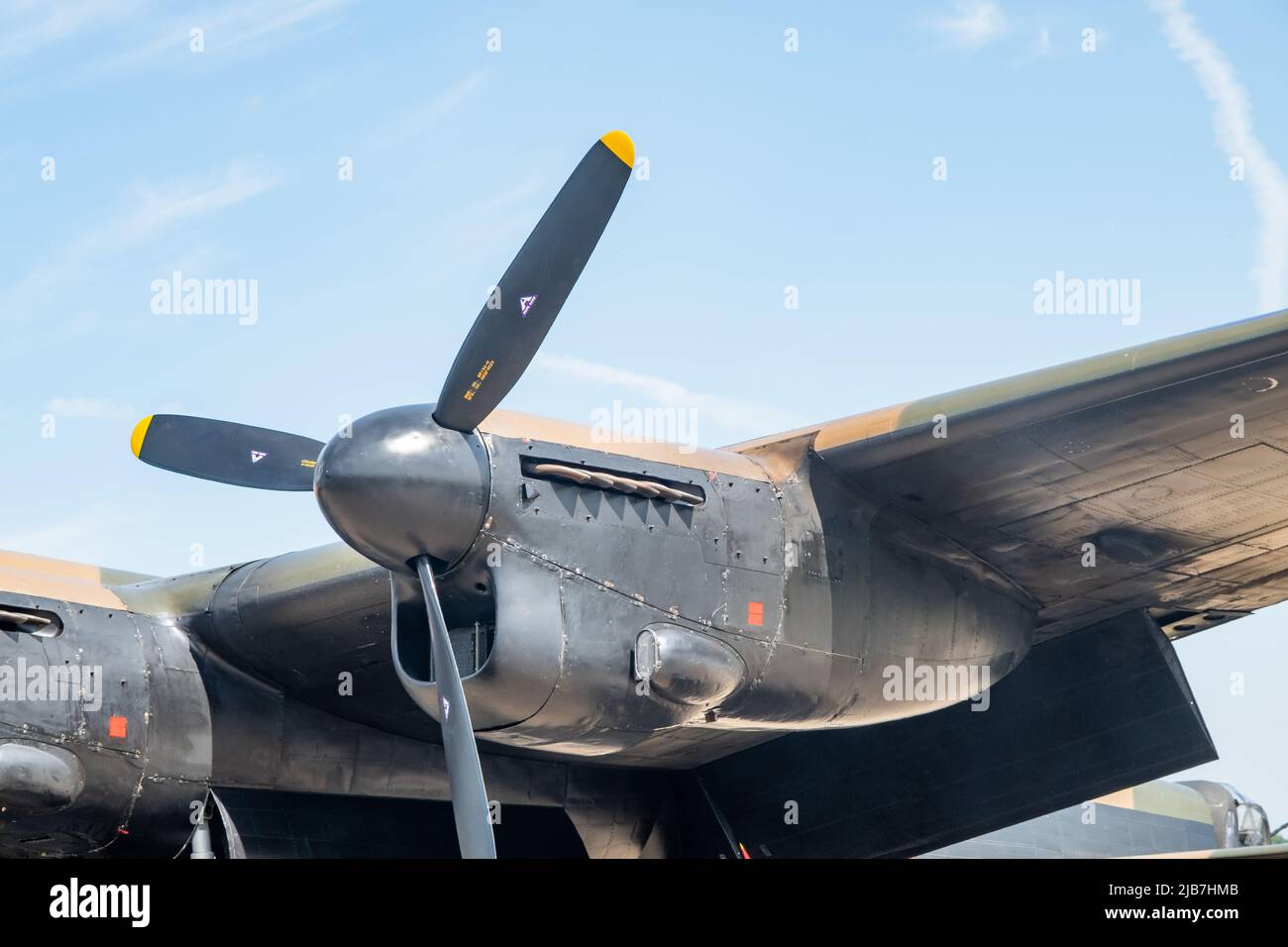 East Kirkby, Lincolnshire, UK June 02 2022. The Avro Lancaster Bomber