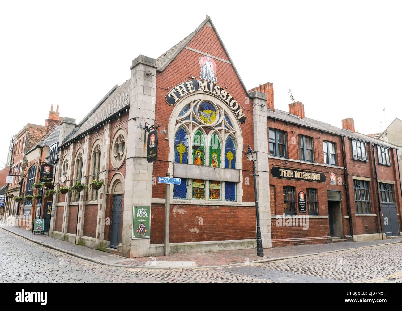 Hull, East Yorkshire, UK, May 21, 2022 A former seaman's mission, now