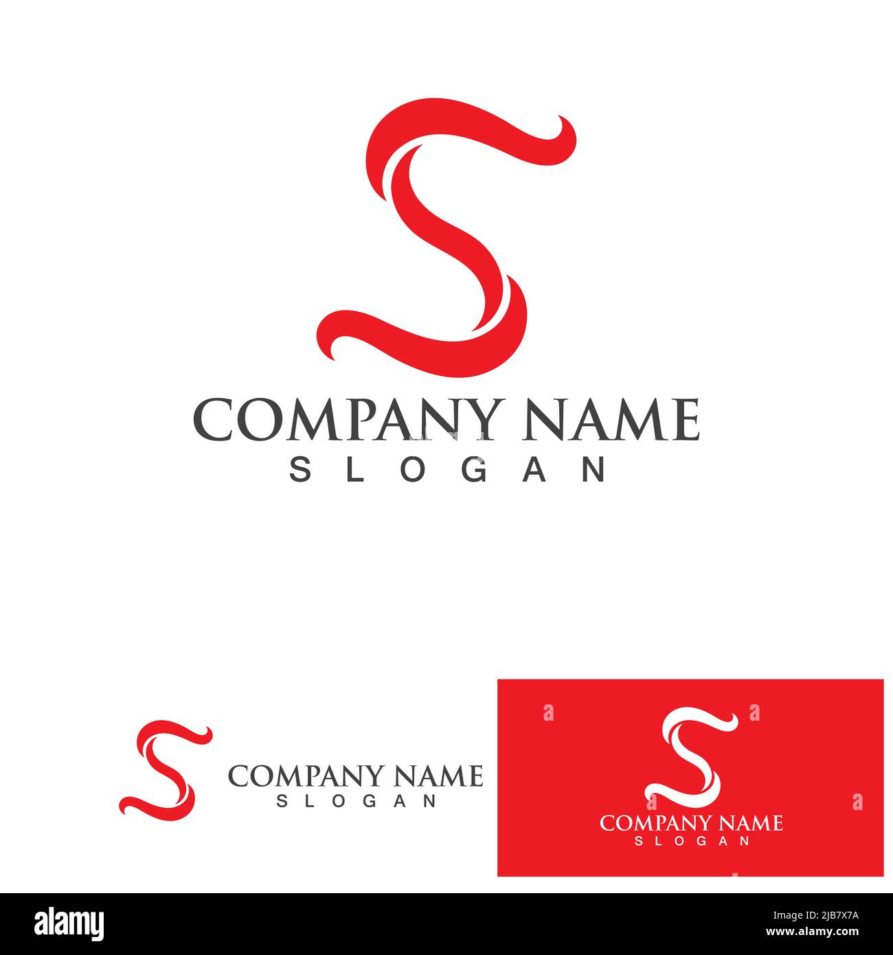 S Business corporate letter logo design vector Stock Vector Image & Art ...