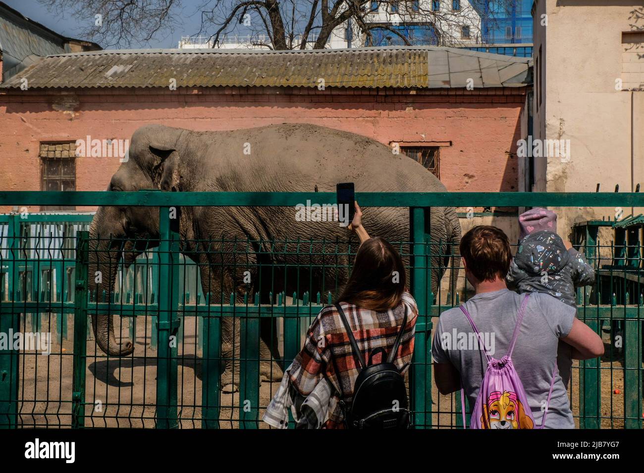 Odessa, Ukraine. 31st Mar, 2022. People play chess at the city