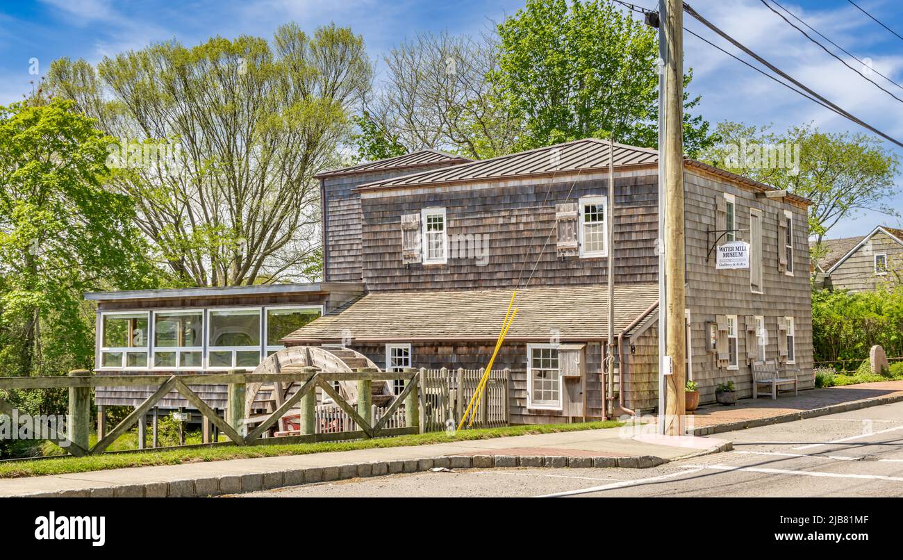 Water Mill museum, Water Mill, NY Stock Photo