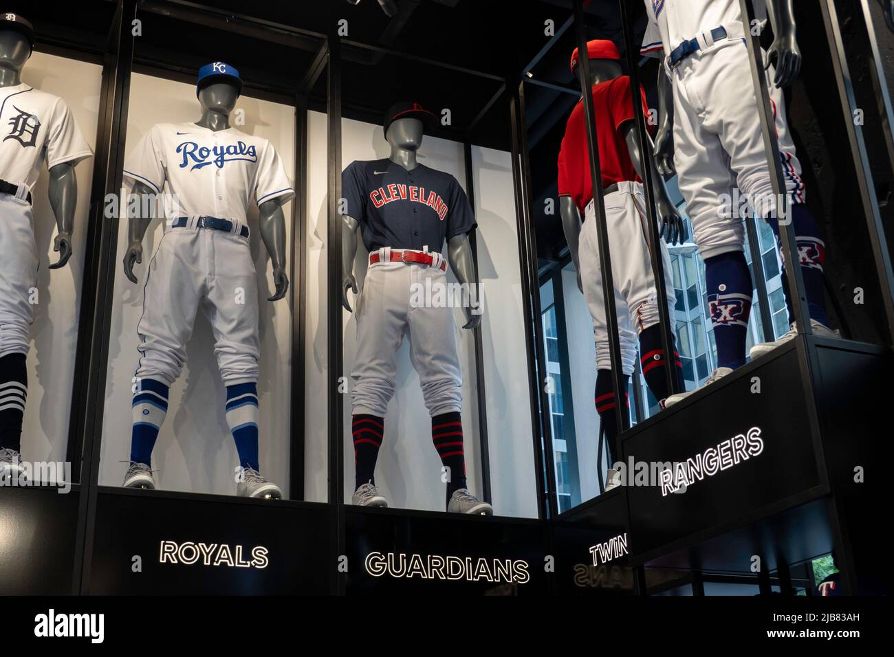 Major League Baseball flagship store in Rockefeller Center, New