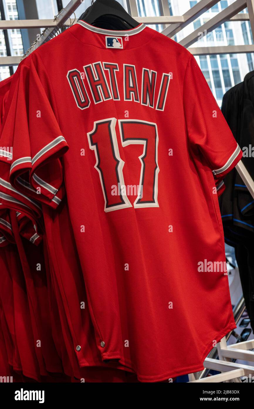 Major League Baseball flagship store in Rockefeller Center offers team