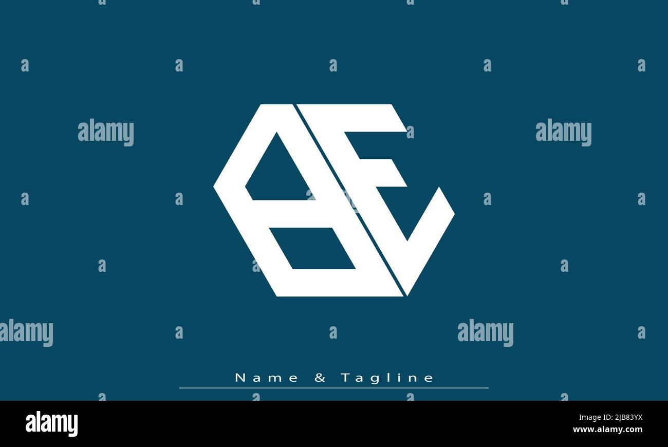 Alphabet letters Initials Monogram logo BE, EB Stock Vector Image & Art ...