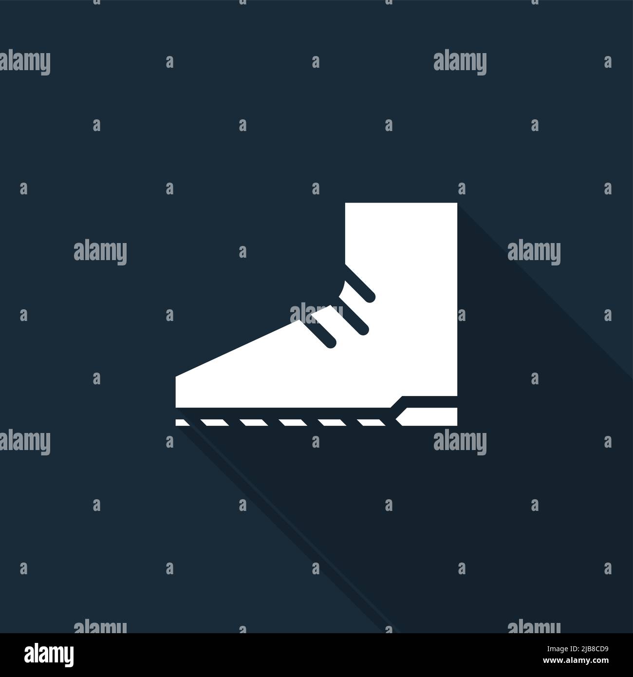 Wear Foot Protection Sign Isolate On White Background,Vector ...