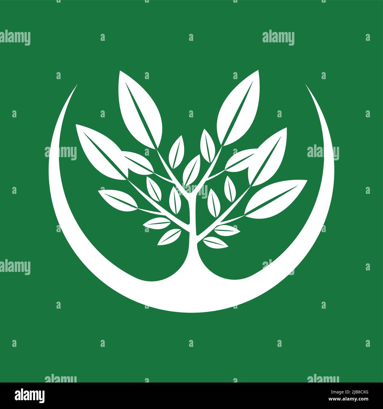 tree logo wood icon silhouette.vector illustration. Stock Vector