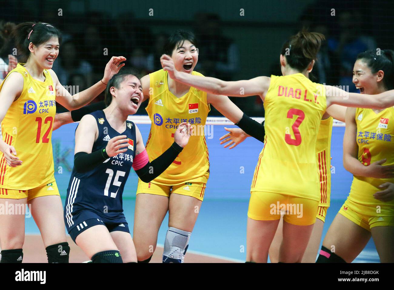 fivb volleyball womens nations league 2022 live